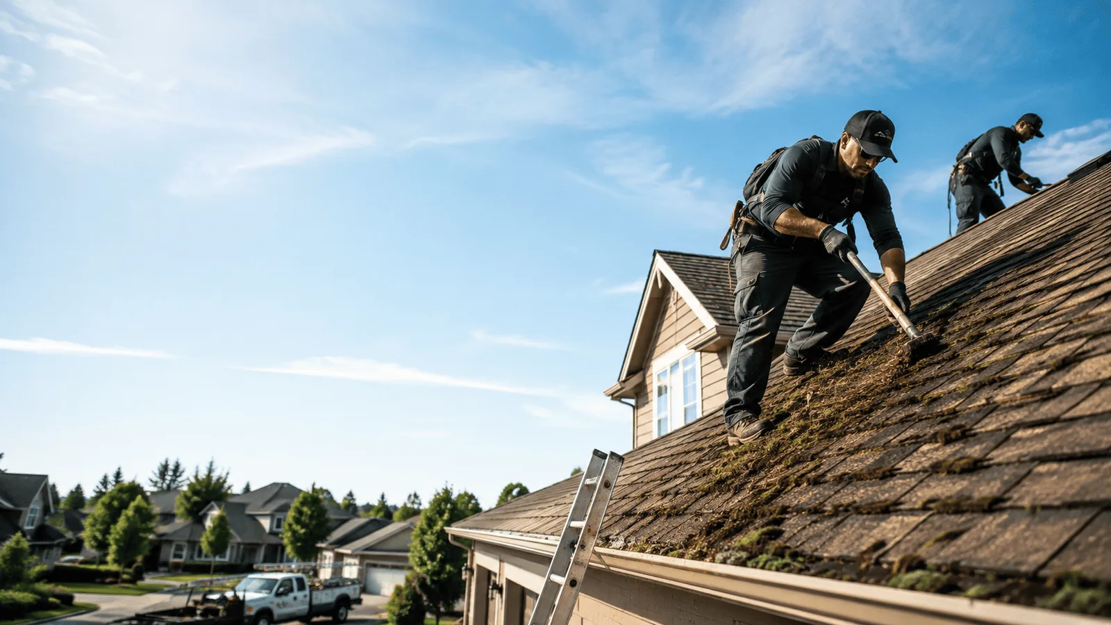 Roof Moss Removal in Saluda, VA near me